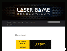 Tablet Screenshot of lasergamebelgium.com